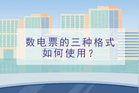 本期话题：《数电票的三种格式如何使用？》 #每天学点财务知识视频封面