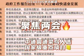 【20240305快讯解读】两会再提快递 中通圆通菜鸟首批入选#两会视频封面
