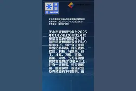天水市麦积区气象台发布暴雪蓝色预警信号视频封面