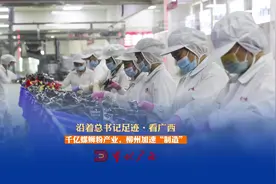 “沿着总书记足迹·看广西”∣千亿螺蛳粉产业，柳州加速“制造”视频封面