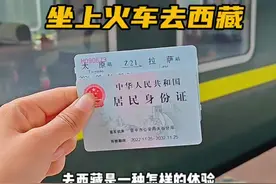 一个人坐35小时火车硬座去西藏是一种怎样的体验？ #坐上火车去拉萨 #总要来一次西藏吧 #进藏列车 #想去的地方总有一天会抵达 #旅行推荐官视频封面