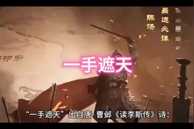 抖音四字成语大全视频封面