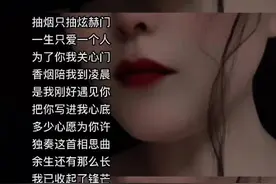 #顺口溜#原创作品 #越听越上头 #故事与酒 抽烟只抽炫赫门 一生只爱你一个人视频封面