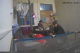 小兔崽！要不被妈妈带出们惹病毒就好了#监控下的一幕