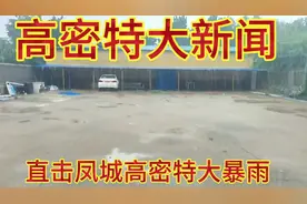 高密特大新闻 直击凤城大高密，暴雨正在进行中。7月份已进入汛期视频封面