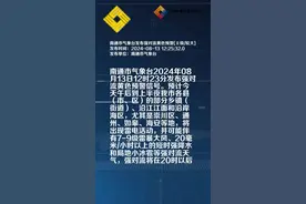 南通市气象台发布强对流黄色预警[Ⅲ级/较大
]视频封面
