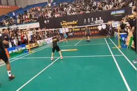林丹：去你的羽球梦#比赛现场 #运动 #王者之志业余羽毛球巡回赛视频封面