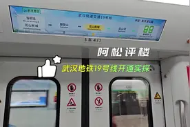 武汉地铁19号线开通实探！（抱歉发晚了）视频封面