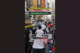 泰国2023年人口减少近4万人，女性比男性多约160万人#泰国头条新闻 #泰国旅游 #泰国视频封面