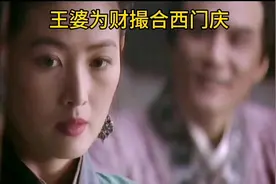 #中视频伙伴计划  王婆子为了钱竟然撮合潘金莲与西门庆偷情。视频封面