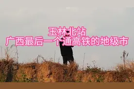 广西玉林市最后一个开通高铁的地级市，这个广西第二大人口城市