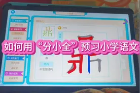 如何用分小全预习四年级语文视频封面