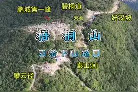梧桐山山顶四条下山路口，都下到哪里？#梧桐山 #夜爬梧桐山 #深圳梧桐山 #梧桐山下山攻略 #人山人海太热闹了视频封面