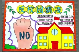 平安校园，反对霸凌！手抄报具体内容来了视频封面