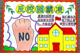 平安校园，反对霸凌！手抄报具体内容来了视频封面