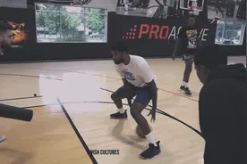 印第安纳的河水逆流而上 年轻的将军意气风发#保罗乔治 #nba