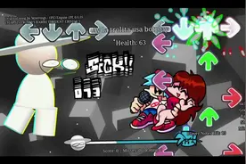fnf白色直升机模组，超好听！#fnf #游戏 #音游 #节奏