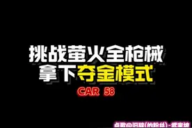 挑战萤火全枪械拿下夺金模式-CAR58#萤火突击 #萤火突击猛攻季