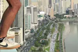 高层建筑为可以使用降落伞逃生吗？ #极限运动 #低空跳伞 #逃生降落伞