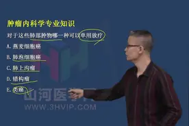 肿瘤内科学主治医师考试：解题攻略课一山河医学网 #肿瘤内科学视频封面