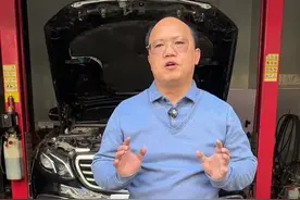 奔驰E300,奔驰E260升级空气悬挂讲解#空气悬挂 #气动避震 #减震器 #奔驰e级视频封面