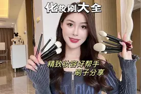 美妆博主刷子大公开 新手小白有这一套就够了#化妆刷 #好物推荐视频封面