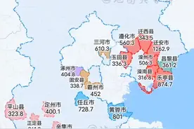 河北省GDP300亿以上的经济强县分布，唐山所有县域全部上榜，不愧为河北经济一哥啊。#河北dou知道 #GDP #唐山 #石家庄 #顾与南视频封面