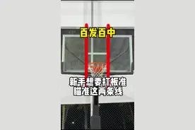 打板投篮到底应该瞄哪儿才能百发百中？ #打板投篮 #篮球教学 #篮球干货 #篮球技巧 #投篮训练视频封面