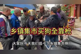 #新人如何做抖音 #上热门🔥 #狗市 乡镇集市买狗速度不够快的