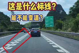 走高速不懂这五种标线，建议你别上高速了，新手司机要明白#跑高速注意事项 #每天一个用车知识