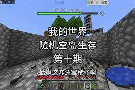 【我的世界】随机空岛生存，第十期蛤蟆大军#minectaft #我的世界