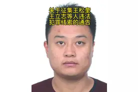 关于征集王松奎、王立志等人违法犯罪线索的通告#兰陵翼网视频封面