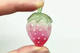 透明粘土草莓教程 #自由树脂 #陈陈捏粘土 #粘土教程 #手工diy #内容启发搜索