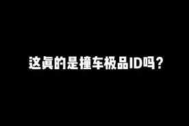 这真的是撞车极品ID吗？#情侣日常 #撞车极品ID #和平精英空投节视频封面