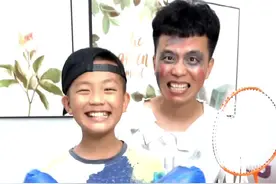 聪明的老爸 没想到这臭小子最后竟然留了一手……😄#看一遍笑一遍笑得肚子疼 #视频纯属娱乐请勿模仿 #实在憋不住就笑出来吧 #笑死人不偿命系列 #看完不笑算我输