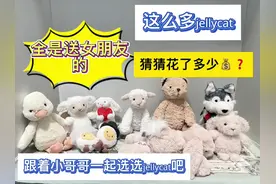 他说想用Jellycat为女朋友包束花#上热门 #jellycat