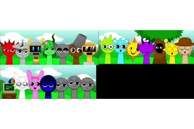 #sprunki #画风突变 #游戏画面请勿模仿 高清版大合唱