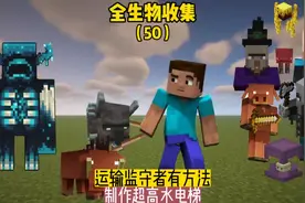 全生物收集（50）:找到运输监守者的办法，制作超高水电梯