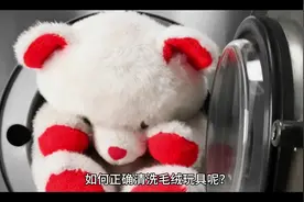 如何正确清洗毛绒玩具#无法拒绝毛绒公仔