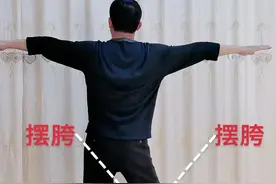 两脚踮着踮着就会摆胯了#摆胯教学 #零基础学舞蹈 #练着练着就会了视频封面