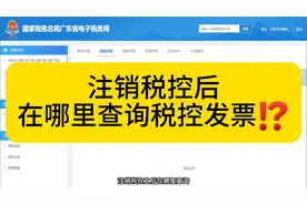 注销税控后，在哪里查询以前开的税控发票？#会计 #会计实操