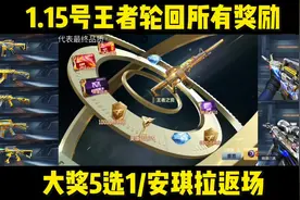 1.15号王者轮回所有奖励及价格，大奖5选1你会入坑吗？视频封面