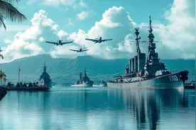 珍珠港——AI版 我用AI做了珍珠港战争短片#二战 #历史 #珍珠港视频封面