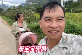 炮哥今天推车带宝宝兜风，结果宝宝一直哭，到底咋回事#早产儿视频封面