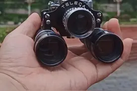 1950年微型胶片相机，TELECA/CYCLOPS号称“独眼巨人”，使用16mm微型胶卷，设计很有个性。#胶片相机 #摄影 #涨知识 #摄影在抖音视频封面