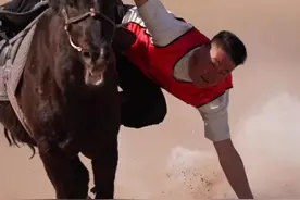 超级慢动作展示 跑马拾哈达视频封面