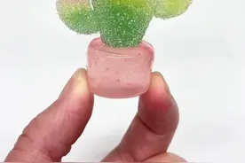 透明粘土仙人掌教程 #粘土教程 #内容启发搜索 #手工diy #陈陈捏粘土