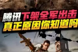 腾讯下架的全军出击真正原因你知道吗 #和平精英  #游戏视频封面