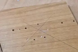 如何轻松切割圆形木材小技能分享#木工好帮手 #木材加工 #手工锯 #木制品