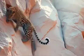 雪豹捕猎岩羊 #看动物世界品百味人生 #野生动物零距离